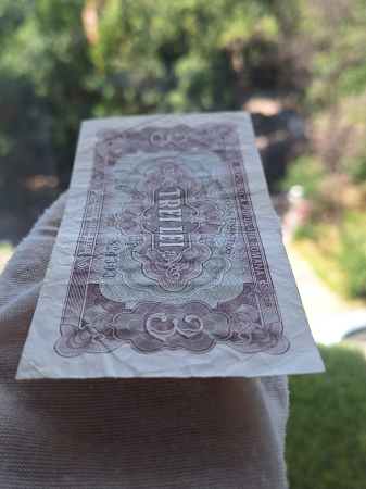 Romania, 3 lei 1952, seria f 36 / 824303, circulata, stare buna [3]