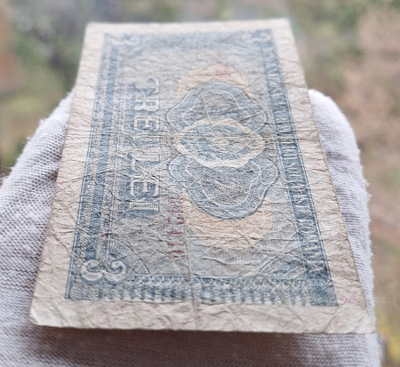 Romania 3 lei 1966, seria C.0010/642436, circulata [3]