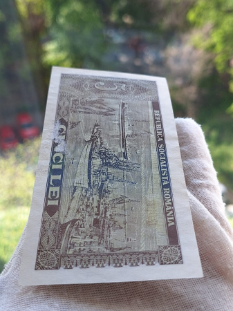 Romania 5 lei 1966, seria B.0192/449037, circulata [4]