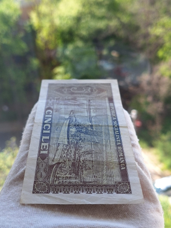 Romania 5 lei 1966, seria B.0130/272954, circulata [5]