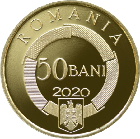 Monede Romania - Romania, 50 bani proof, Organizatia Francofonia