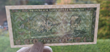 Romania 50 lei 1966, seria B.0063/704758, necirculata [3]