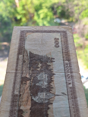 Romania 500 lei 1941, circulata [2]