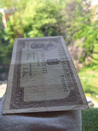 Romania 500 lei 1941, circulata [5]