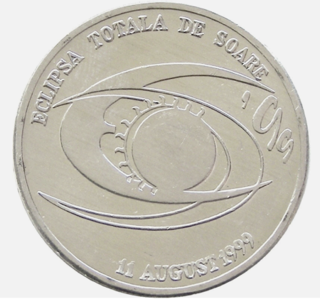 Romania 500 lei 1999, eclipsa, UNC [1]