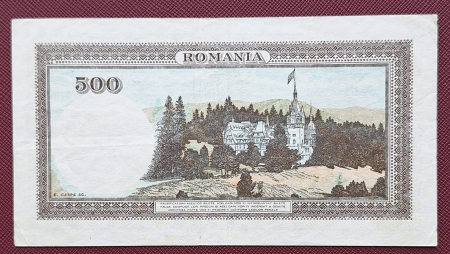 Romania 500 lei 20 Aprilie 1942, seria W/10 0173984, circulata [1]