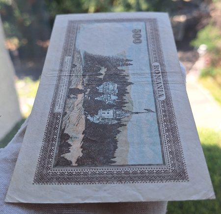 Romania 500 lei 20 Aprilie 1942, seria W/10 0173984, circulata [4]