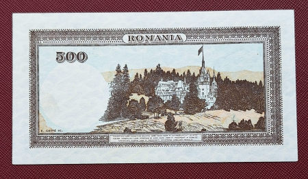 Romania 500 lei 20 Aprilie 1942, seria H/10 0243494, UNC- [1]