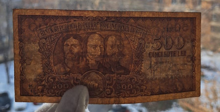 Romania 5000 lei 1949, Horia, Closca si Crisan, circulata [3]