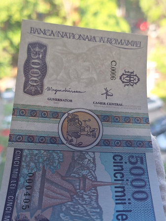 Romania, 5000 lei 1992, Avram Iancu, necirculata [7]