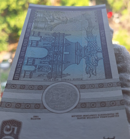 Romania, 5000 lei 1992, Avram Iancu, necirculata [5]