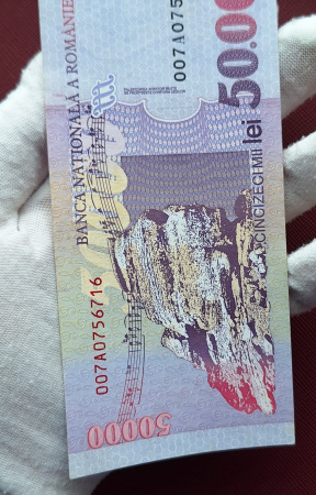 Romania, 50000 lei 1996, seria 007A0756716, necirculata [8]