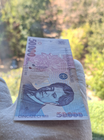 Romania, 50000 lei 1996, seria 001D1675334, circulata [6]