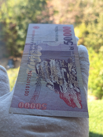 Romania, 50000 lei 1996, seria 001D1675334, circulata [5]