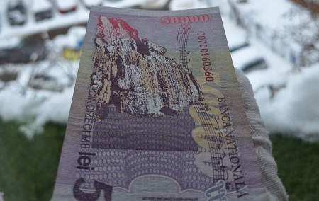 Romania, 50000 lei 1996, seria 007D0160360, aproape necirculata [4]