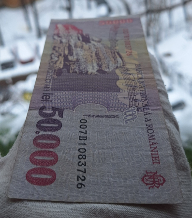 Romania, 50000 lei 1996, seria 007B1083726, circulata [3]