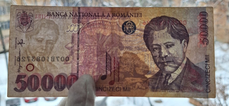 Romania, 50000 lei 1996, seria 007B1083726, circulata [2]
