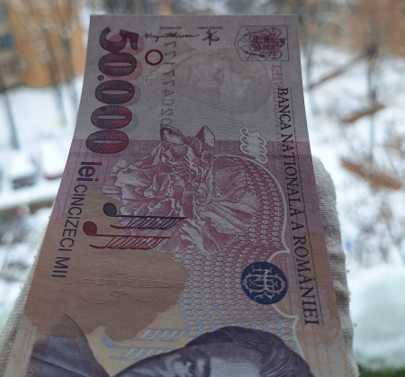 Romania, 50000 lei 1996, seria 002C4771771, necirculata [6]