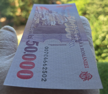 Romania, 50000 lei 1996, seria 007C4662502, UNC- [6]
