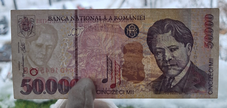 Romania, 50000 lei 2000, seria 004D1645898, stare buna [2]