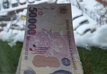 Romania, 50000 lei 2000, seria 004D2005992, stare buna [6]