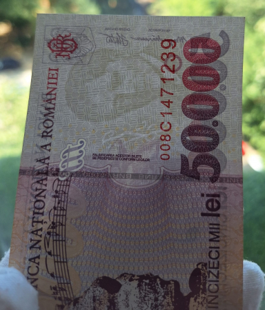 Romania, 50000 lei 2000, seria 008C1471239, UNC- [6]