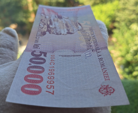 Romania, 50000 lei 2000, seria 004C1969957, UNC [5]