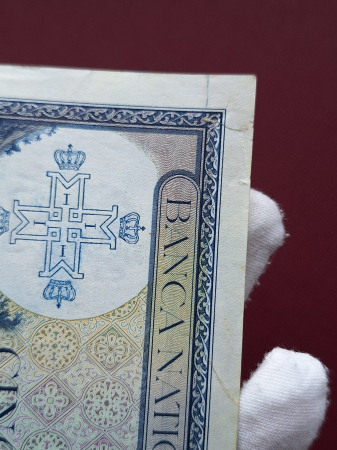 Romania bancnota 5000 lei 1931, seria Z/1 057,800, circulata [8]