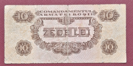 Romania - Comandamentul Armatei Rosii: 10 lei 1944 [1]