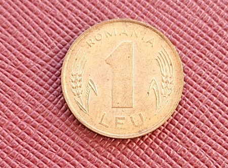 Monede Romania - Romania, moneda 1 leu 1993