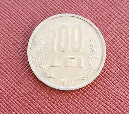 Romania, moneda 100 lei 1991, Mihai Viteazu [1]