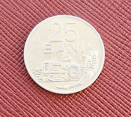 Monede Romania - Romania - RSR, moneda 25 Bani 1982