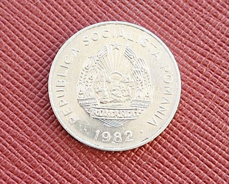 Romania - RSR, moneda 25 Bani 1982 [1]