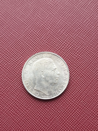 Monede Romania - Romania, moneda 250 lei 1940, Regele Carol II