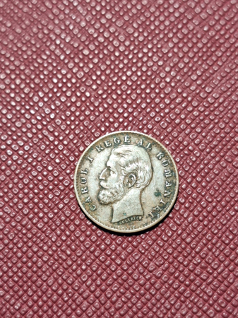 Monede Romania - Romania, Regat, 1 Ban 1900, Regele Carol I