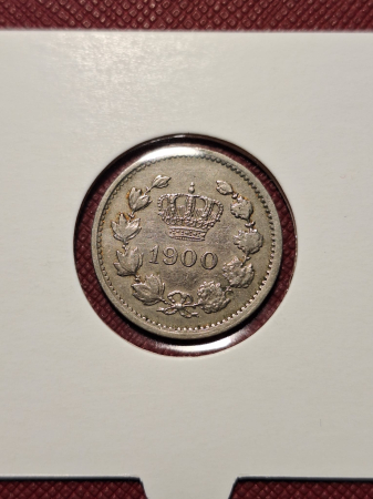 Monede Romania - Romania, Regat, 10 Bani 1900, Regele Carol I