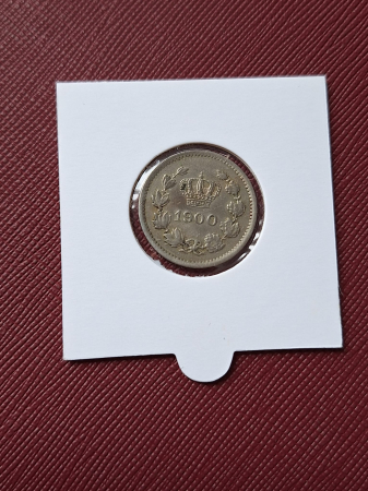 Romania, Regat, 10 Bani 1900, Regele Carol I [1]
