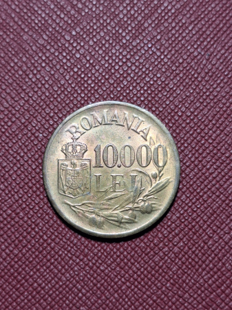 Romania, Regat, 10000 lei 1947, Regele Mihai I [1]