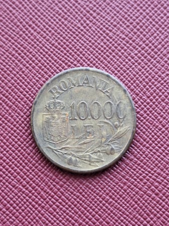 Monede - Romania, Regat, 10000 lei 1947, Regele Mihai I