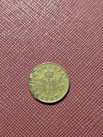 Monede Romania - Romania Regat,  1 leu 1947, Regele Mihai I