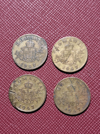 Monede Romania - Romania, Regat, 1x 1 leu 1947, Regele Mihai I