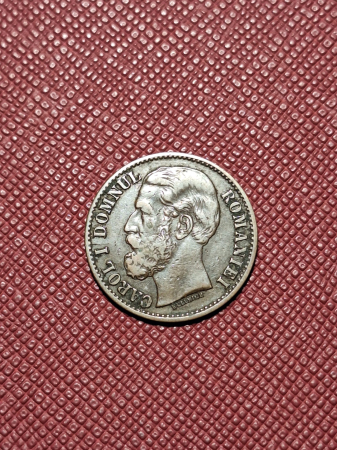 Romania, Regat, 2 Bani 1880, Regele Carol I [0]