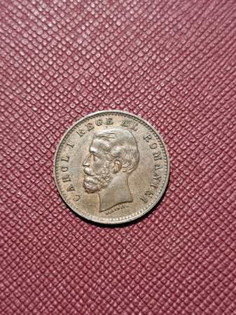 Monede Romania - Romania, Regat, 2 Bani 1900, Regele Carol I, stare buna
