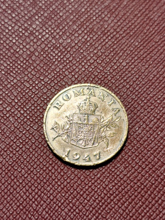 Romania, Regat, 2 lei 1947, Regele Mihai I [1]