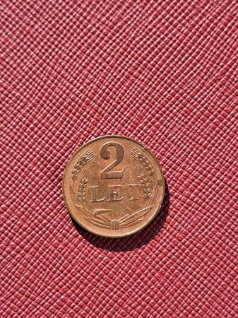 Romania, Regat, 2 lei 1947, Regele Mihai I [1]