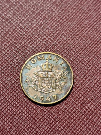 Monede - Romania, Regat, 2 lei 1947, Regele Mihai I