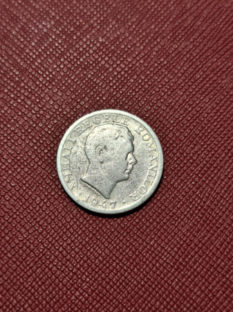 Monede Romania - Romania, Regat, 5 lei 1947, Regele Mihai I