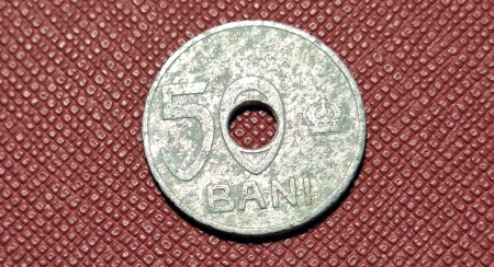 Romania, Regat, 50 bani 1921, Regele Ferdinand I [1]