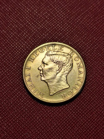 Monede - Romania, Regat, 500 lei 1945, Regele Mihai I