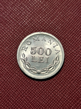 Romania, Regat, 500 lei 1946, Regele Mihai I [1]
